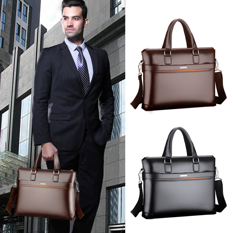 Interior Design Documentation - Kangaroo PU Leather Briefcases For Men