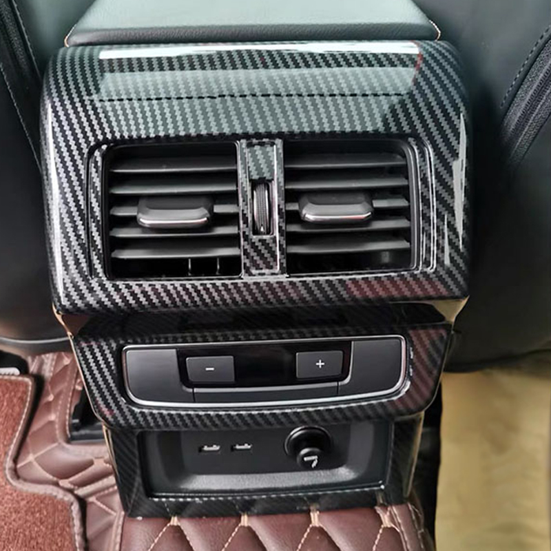 Interior Design Mood Board - Carbon Fiber Color Car Rear Air
