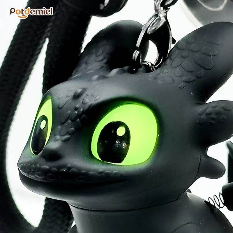 Interior Design Mockup - Genuine Cute Glowing Toothless Car Interior
