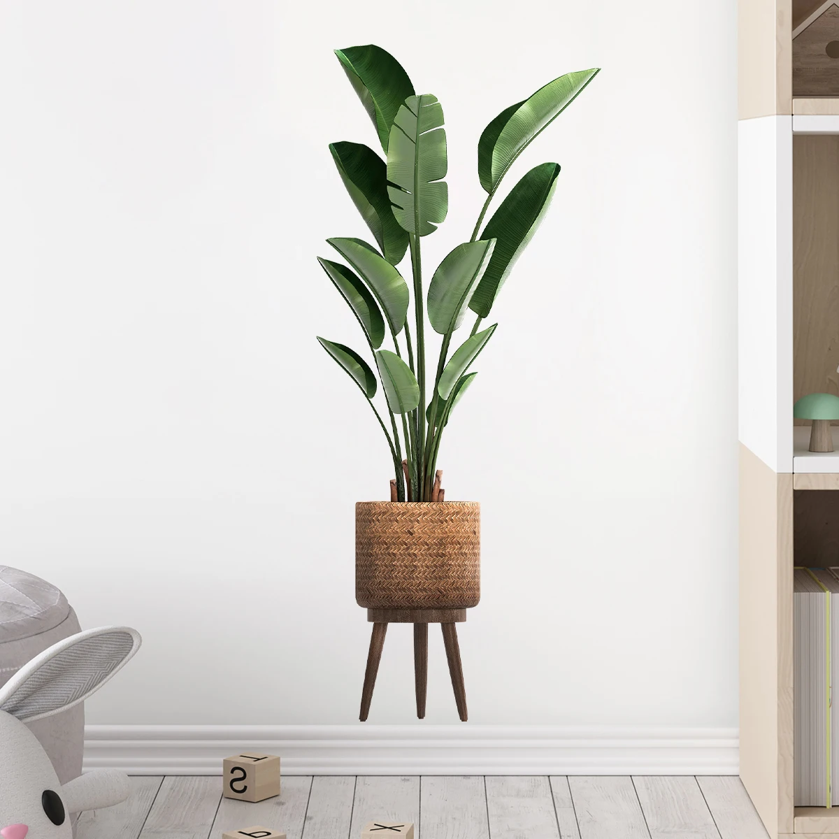 Interior Design Office - Simulation Green Plant Ornamental Potted Wall