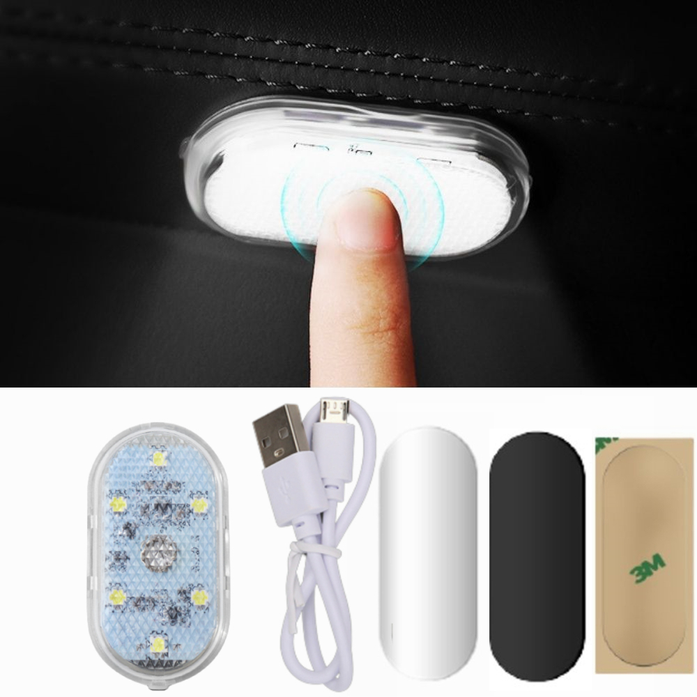 Interior Design Mood Board - Magnetic Touch Light Hand Car Roof