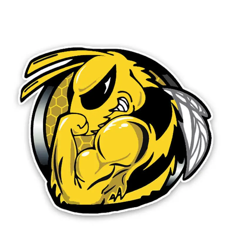 Interior Design Tech - 3D Hornet Car Sticker Set -