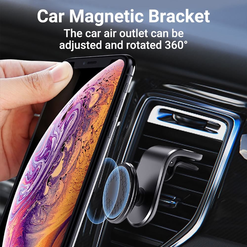 Interior Design Presentation - Air Vent Magnetic Car Phone Mount