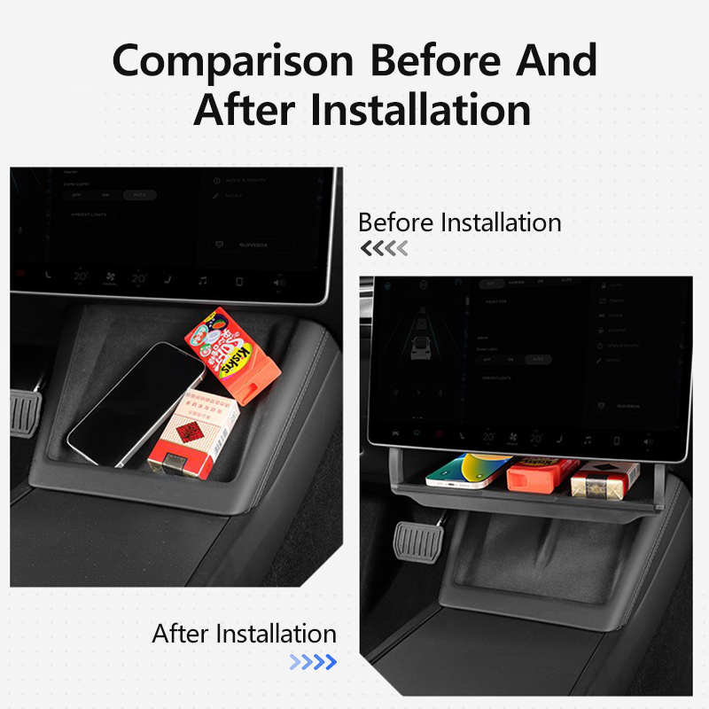 Under-Screen Storage Box For T - Interior Design Presentation review and price