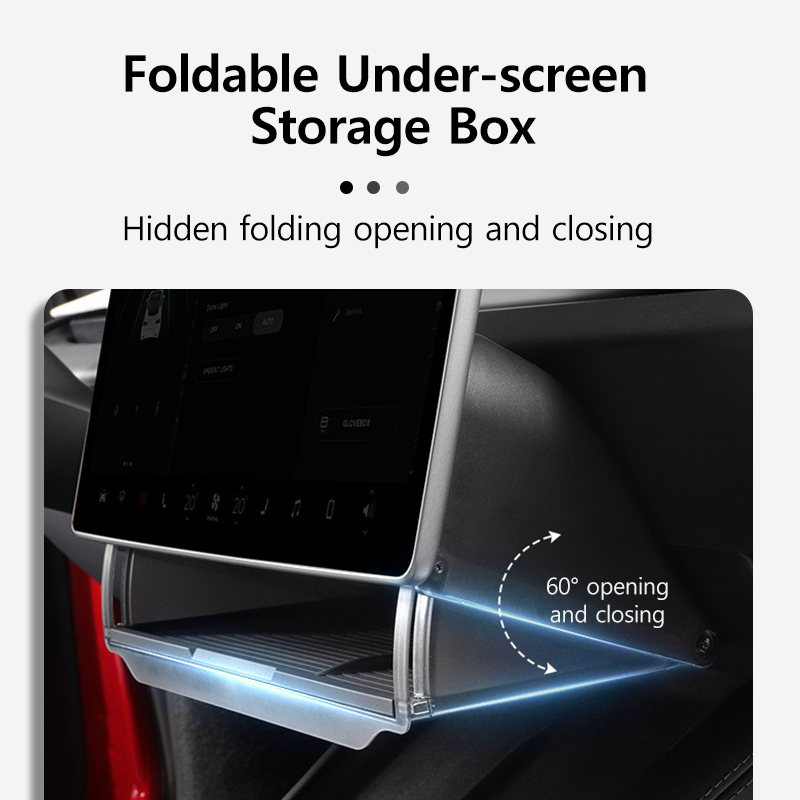 Under-Screen Storage Box For T - Interior Design Presentation review and price