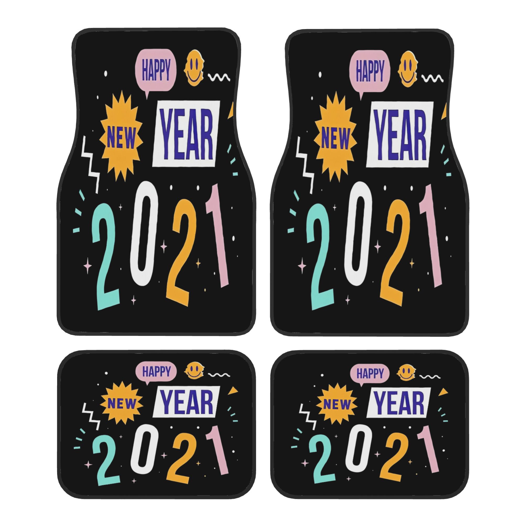 4pcs Happy New Year 2021 Made  - Interior Design Its review and price