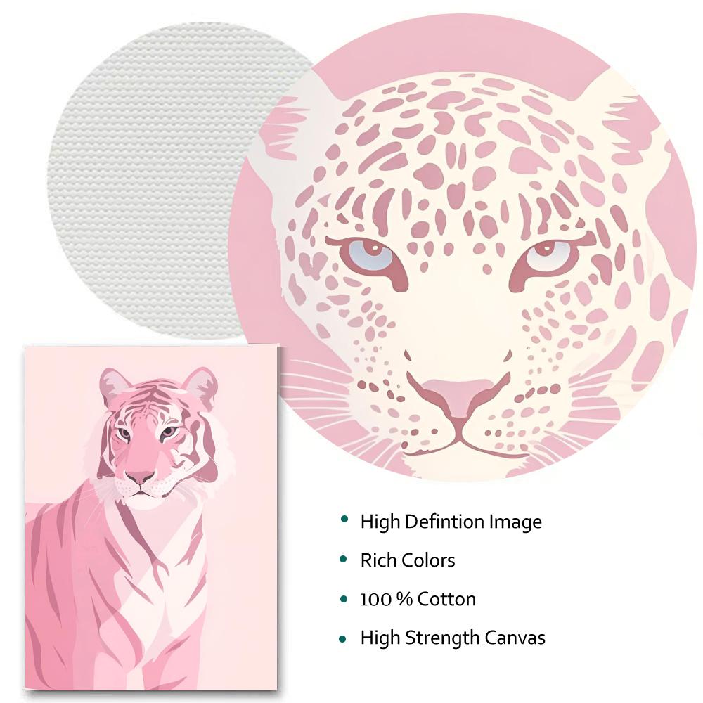 Pink pattern decoration Poster - Interior Design With Wallpaper review and price