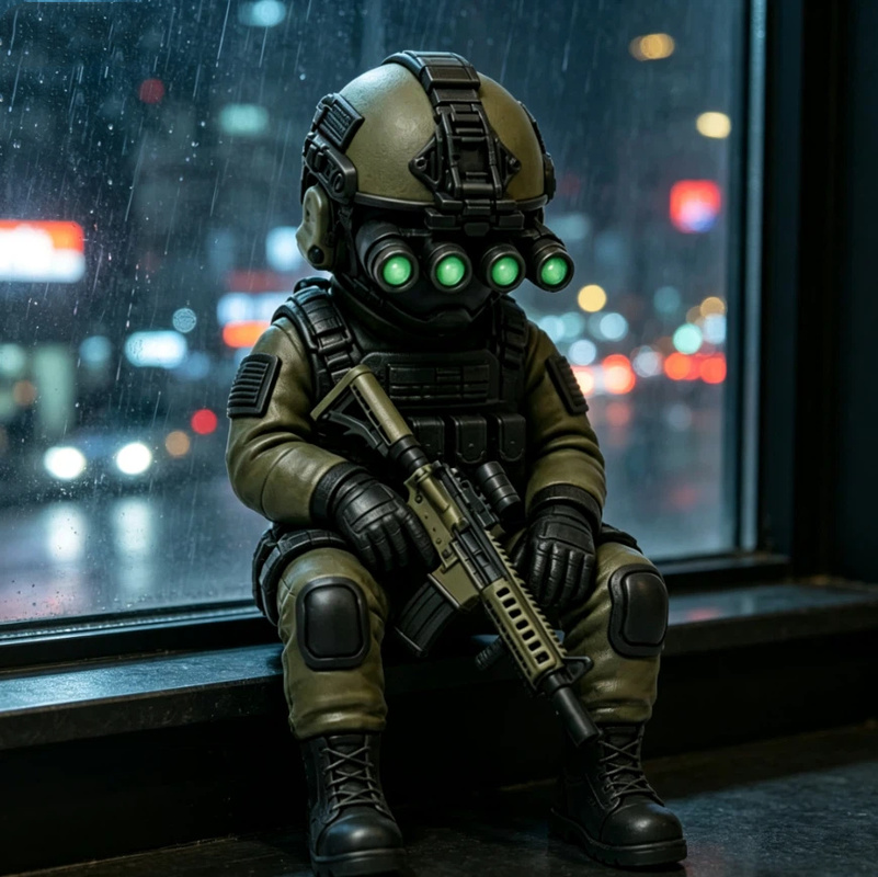 Tactical Mini Soldier Figurine - Interior Design Apartment review and price