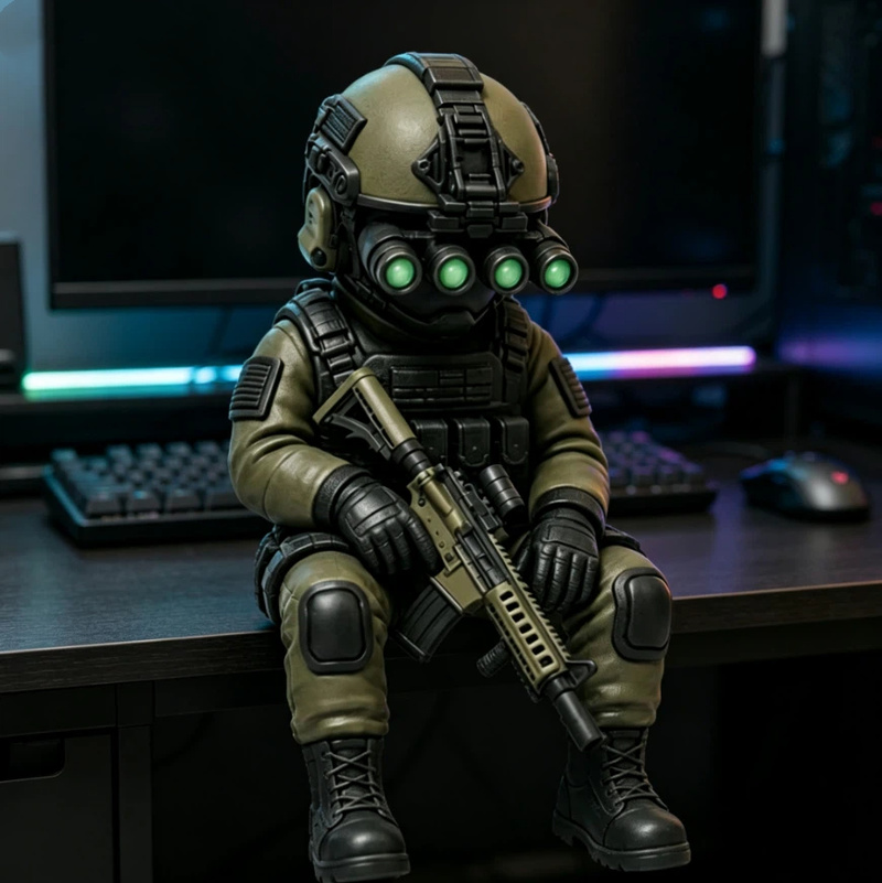 Tactical Mini Soldier Figurine - Interior Design Apartment review and price