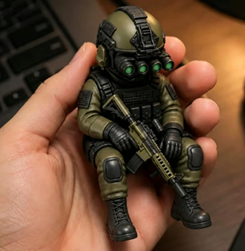 Tactical Mini Soldier Figurine - Interior Design Apartment review and price