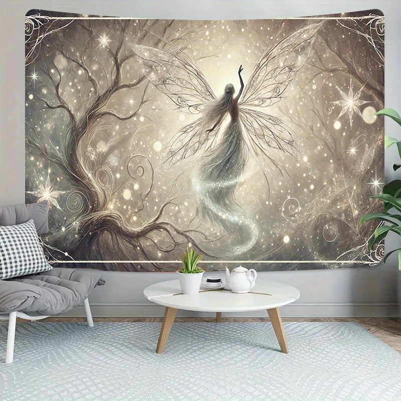Fantasy Fairy Tree Wall Mural  - Interior Design With Wallpaper review and price