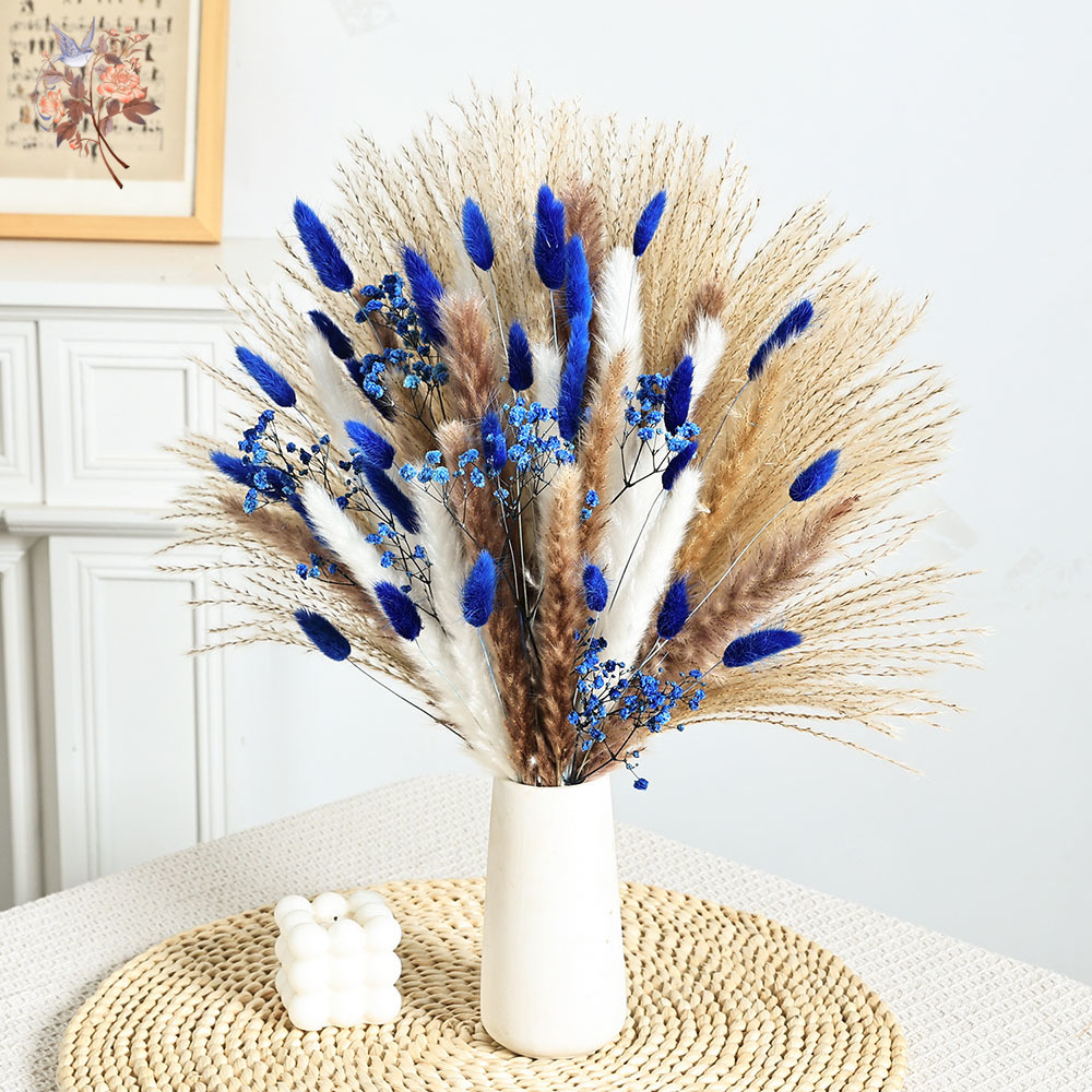 70 Stem Blue Fluffly Rabbit Ta - Interior Design Apartment review and price