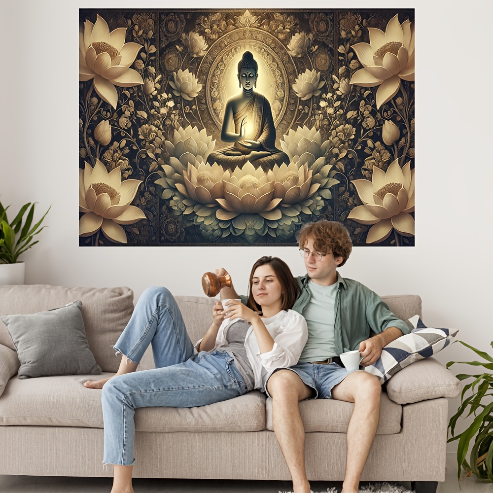 Buddha Lotus Flower Wall Tapes - Interior Design Zen review and price