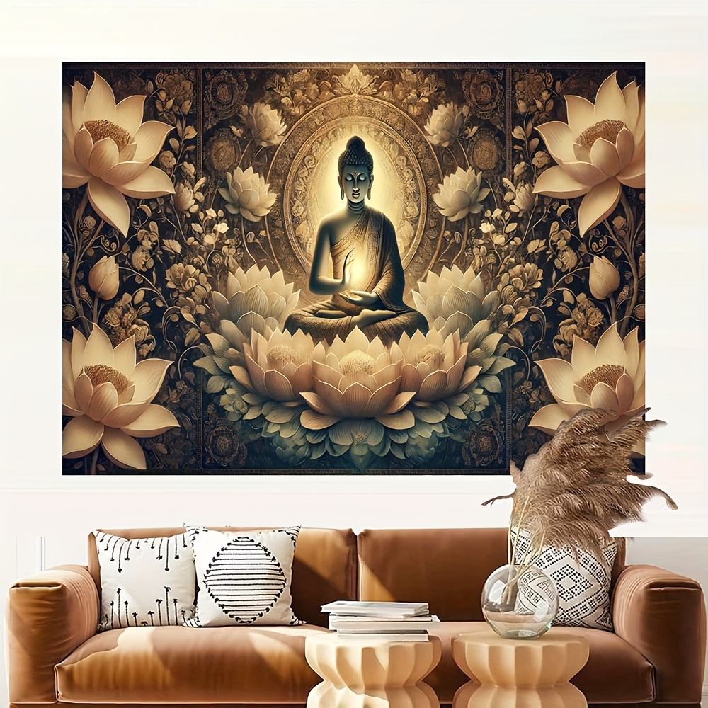 Buddha Lotus Flower Wall Tapes - Interior Design Zen review and price