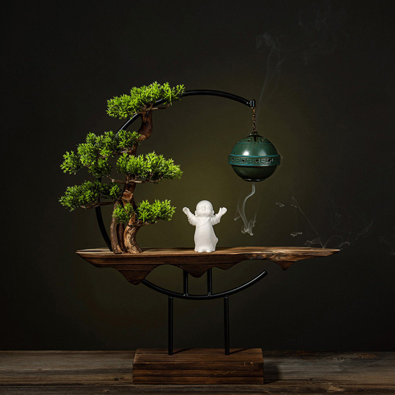 Wooden Design Incense Burner B - Interior Design Zen review and price