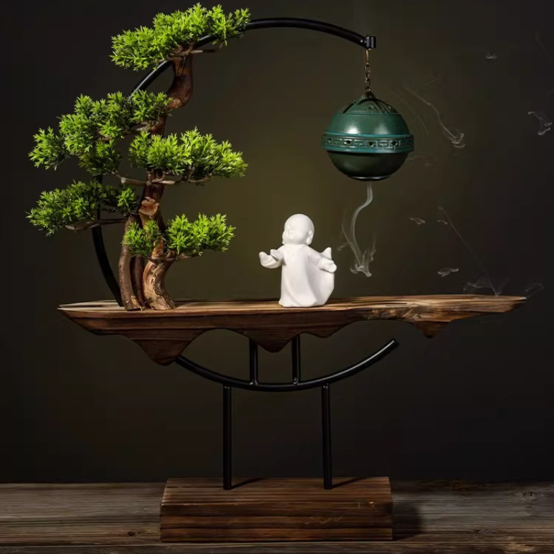 Wooden Design Incense Burner B - Interior Design Zen review and price