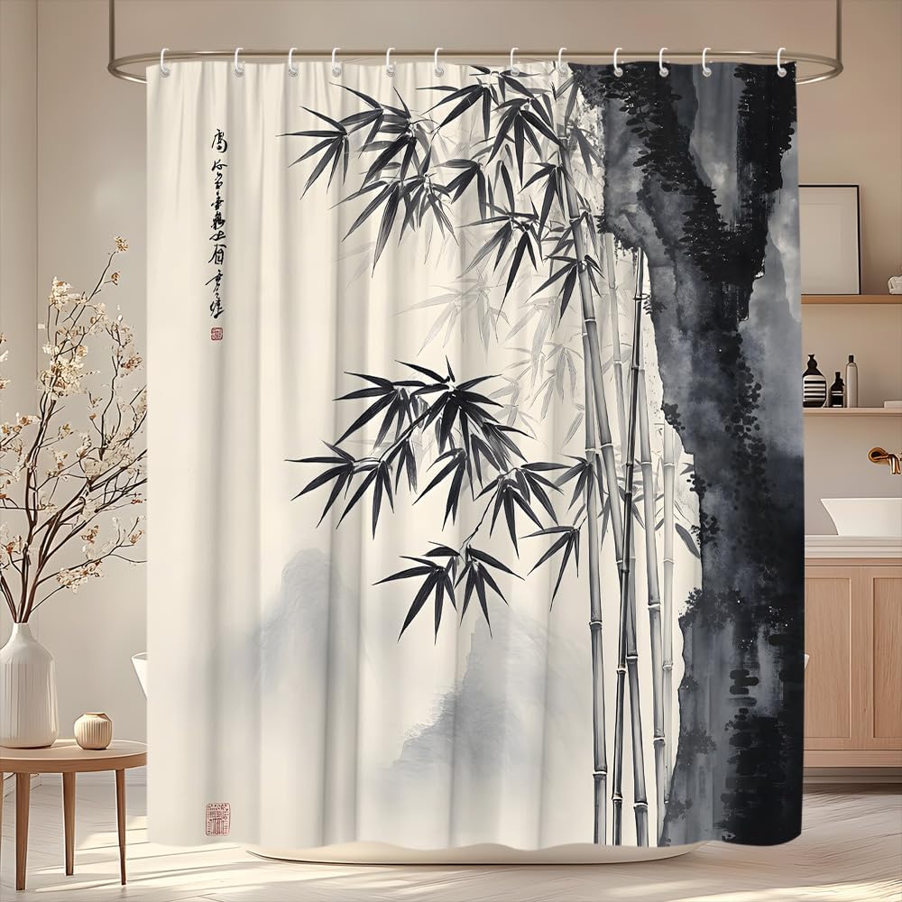 Decorative Asian Bamboo Ink Wa - Interior Design Zen review and price