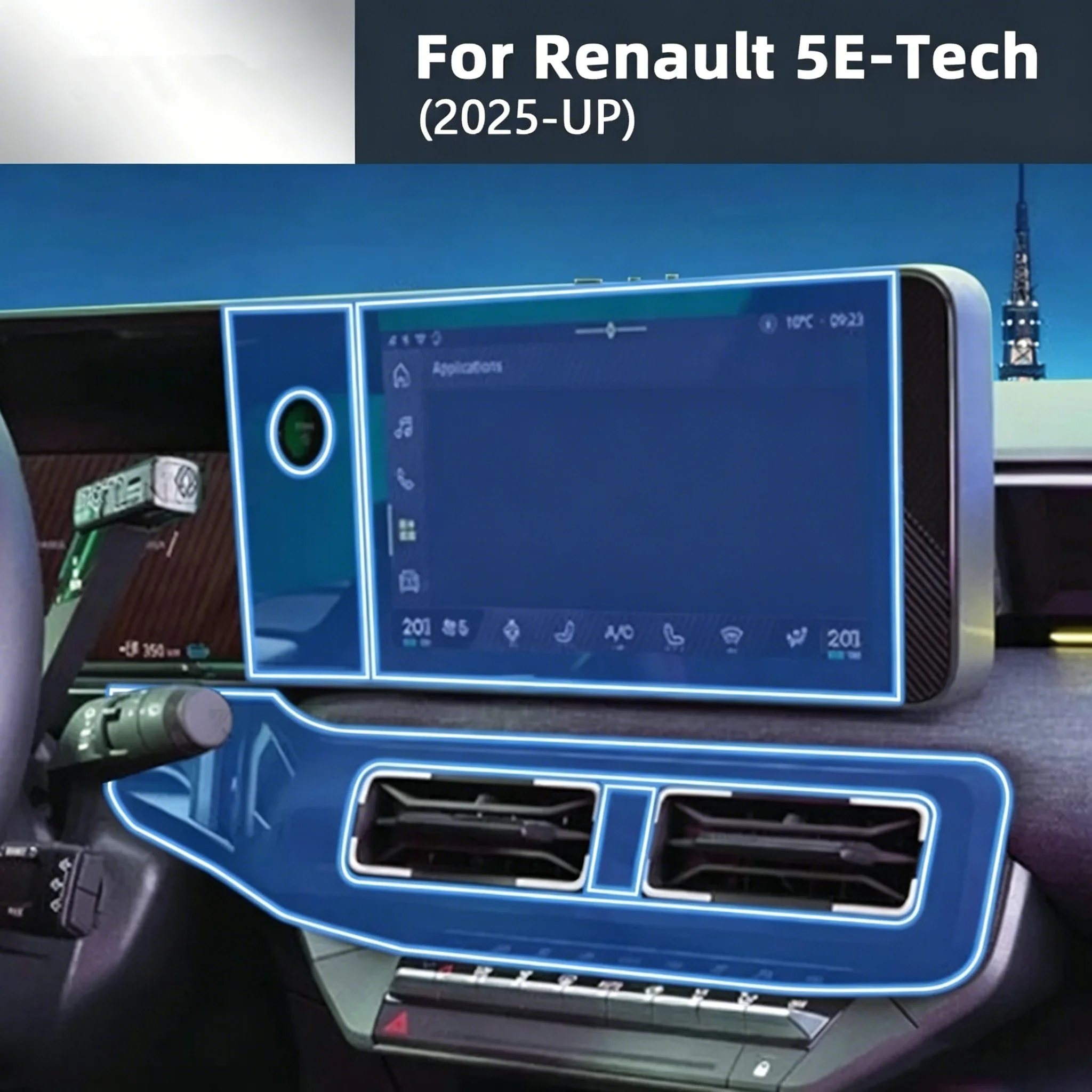For Renault 5 E-Tech 2025-2026 - Interior Design Tech review and price