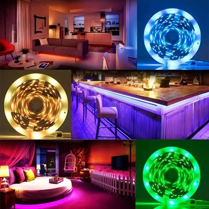 1-20M RGB LED Light Strips wit - Interior Design Tv Room review and price