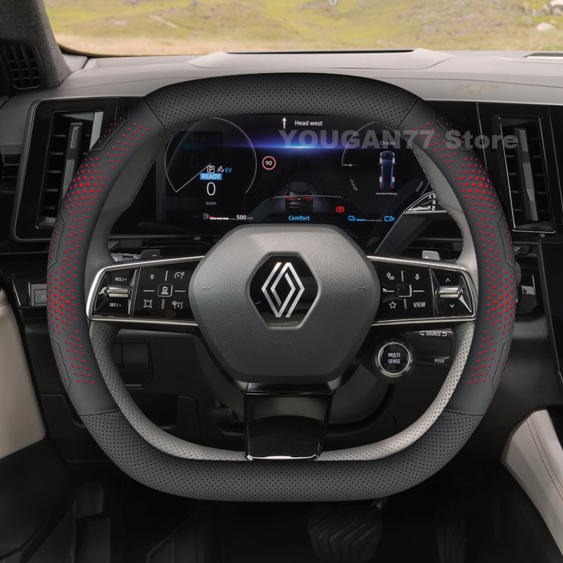 Leather Car Steering Wheel Cov - Interior Design Tech review and price