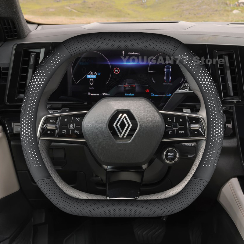 Leather Car Steering Wheel Cov - Interior Design Tech review and price