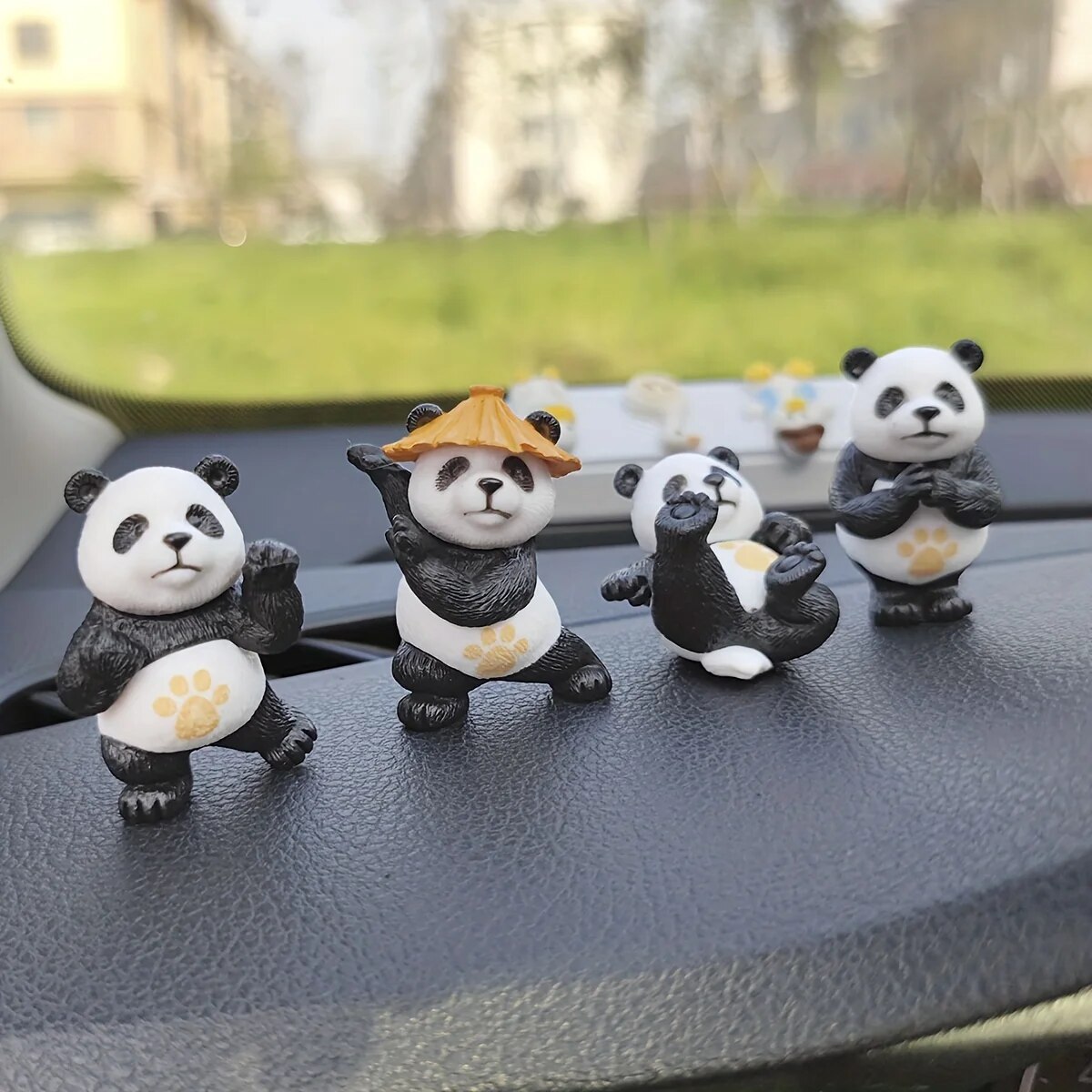 4pcs/set Panda Design Car Orna - Interior Design Office review and price