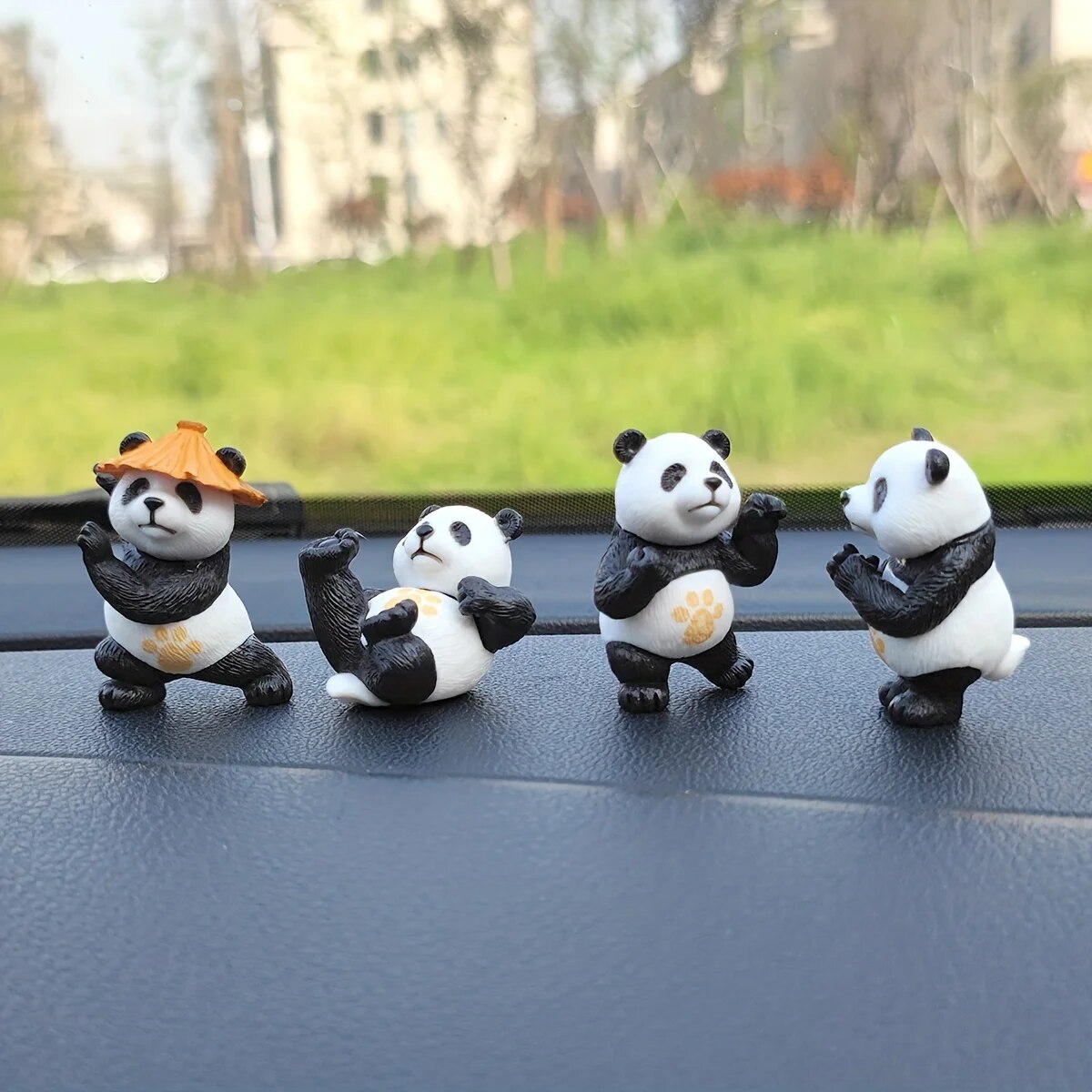 4pcs/set Panda Design Car Orna - Interior Design Office review and price
