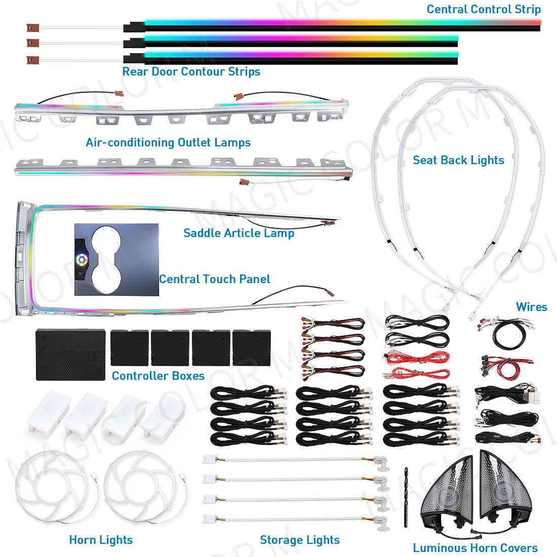 For Tesla Model 3 Y 2021 2022  - Interior Design Tech review and price
