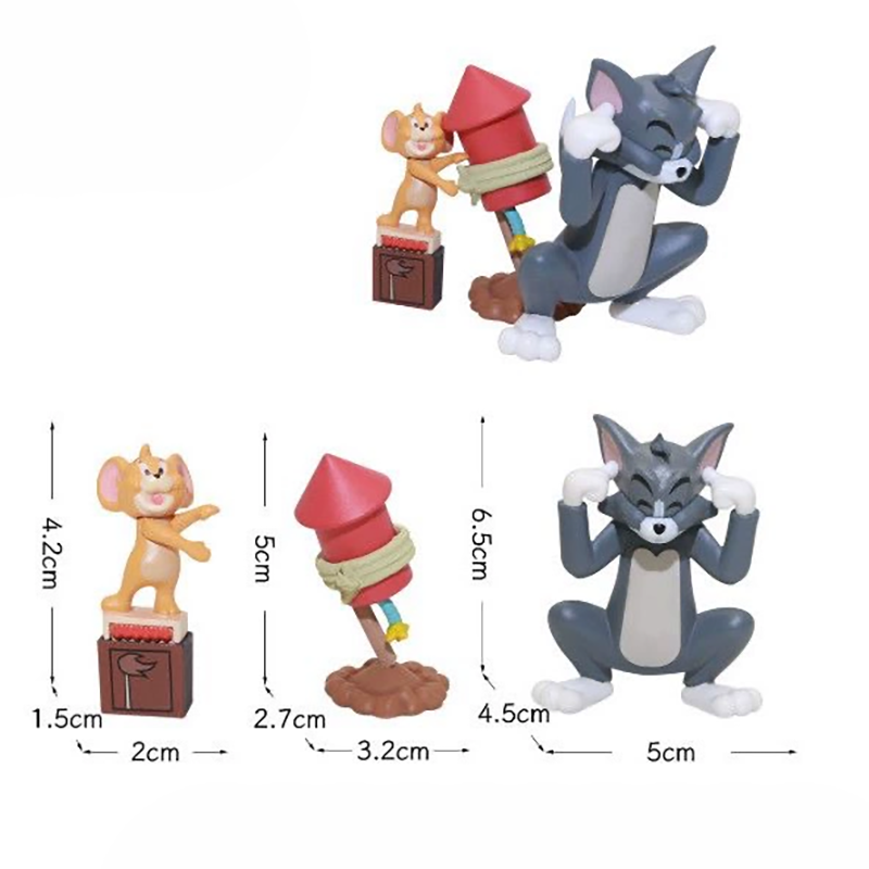 Kawaii Tom Jerry Mini Figure O - Interior Design Office review and price