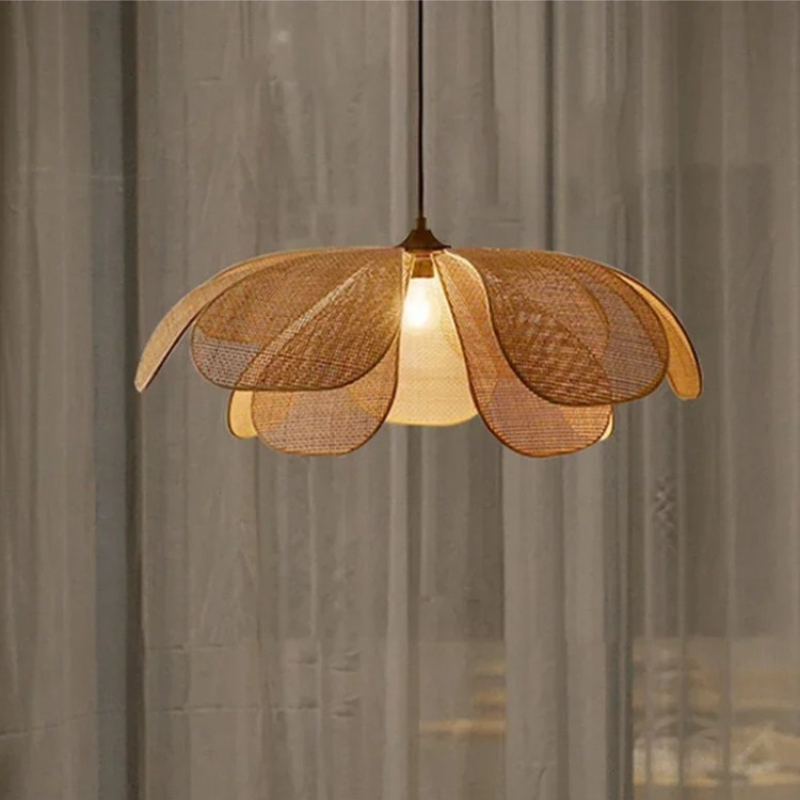 Japanese Rattan Flower Petal P - Interior Design Zen review and price