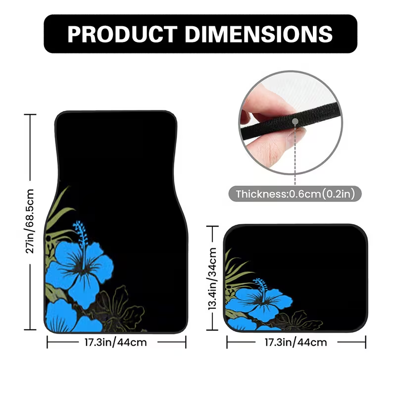 Four-Piece Suv Floor Mat Set,  - Interior Design Its review and price