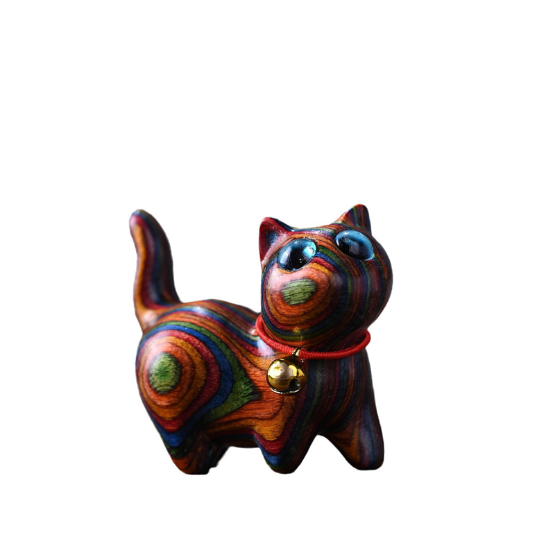 1 Painted Wooden Kitten Creati - Interior Design Apartment review and price