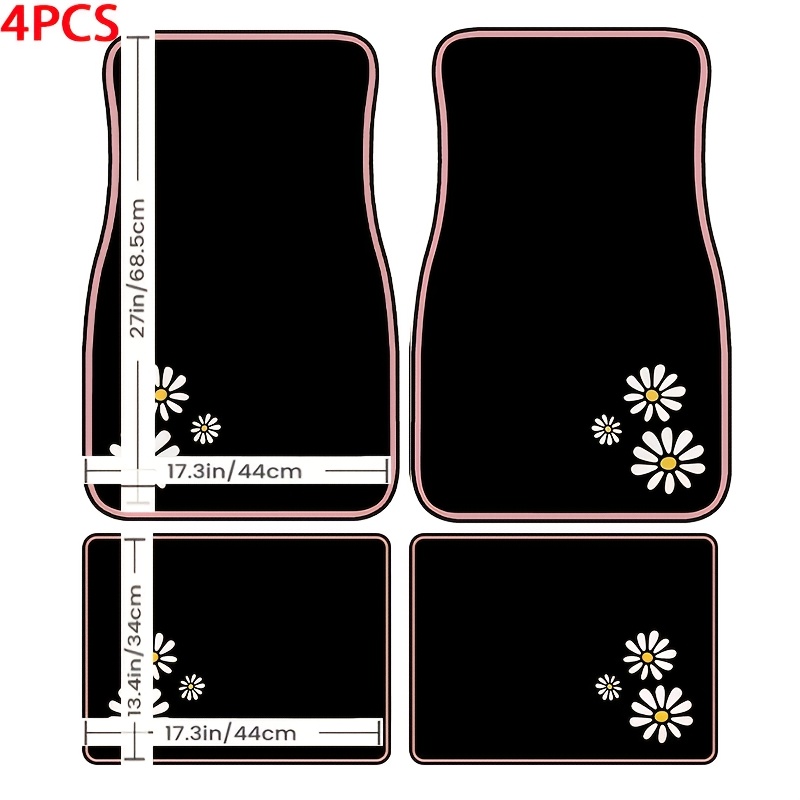 4pcs Car Floor Mats With A Sma - Interior Design Its review and price