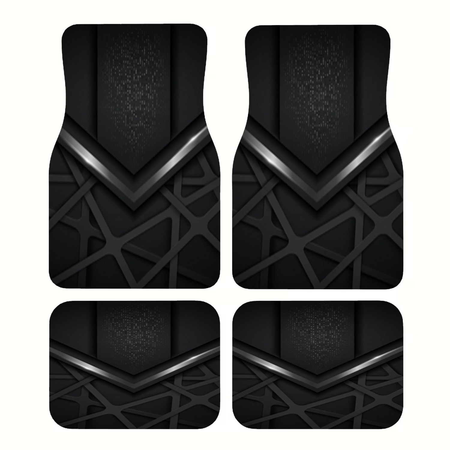 4pcs Car Floor Mats With Futur - Interior Design Tech review and price