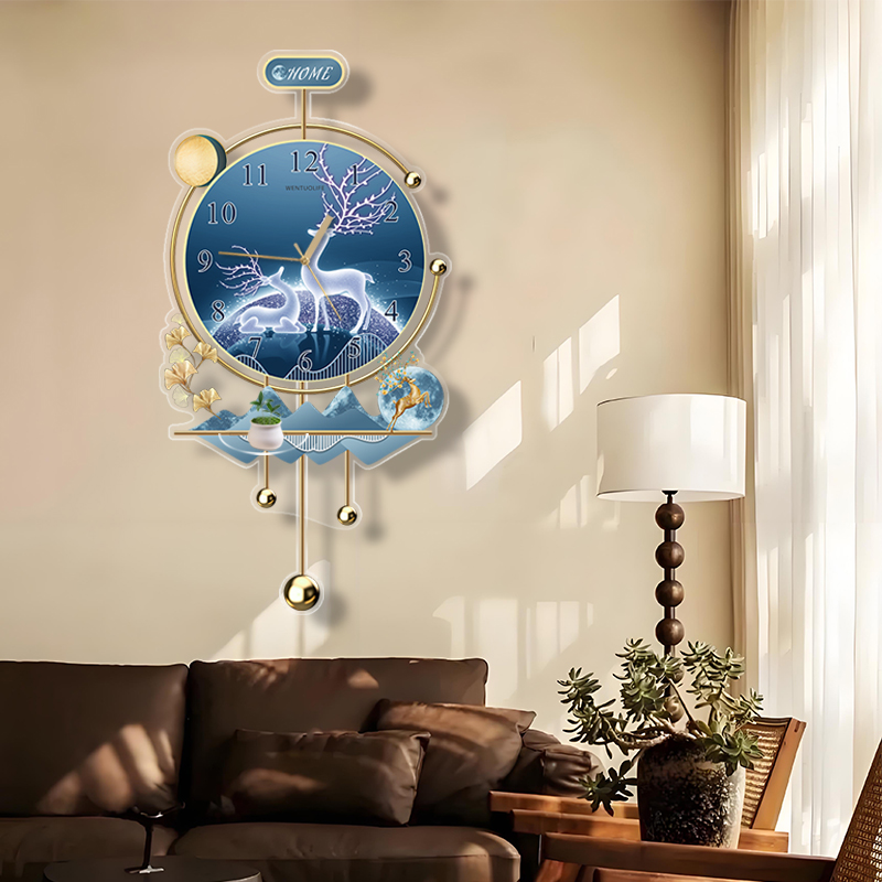 Sweep Movement Zen Wall Clock  - Interior Design Zen review and price