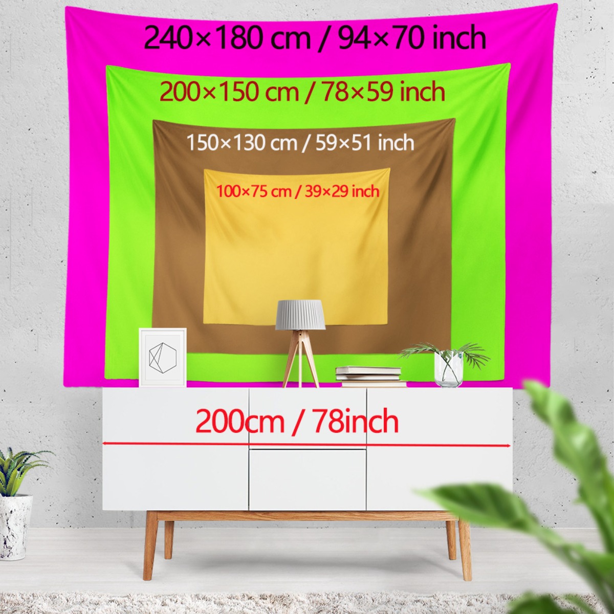 unframed Japanese Wave Sunset  - Interior Design Zen review and price